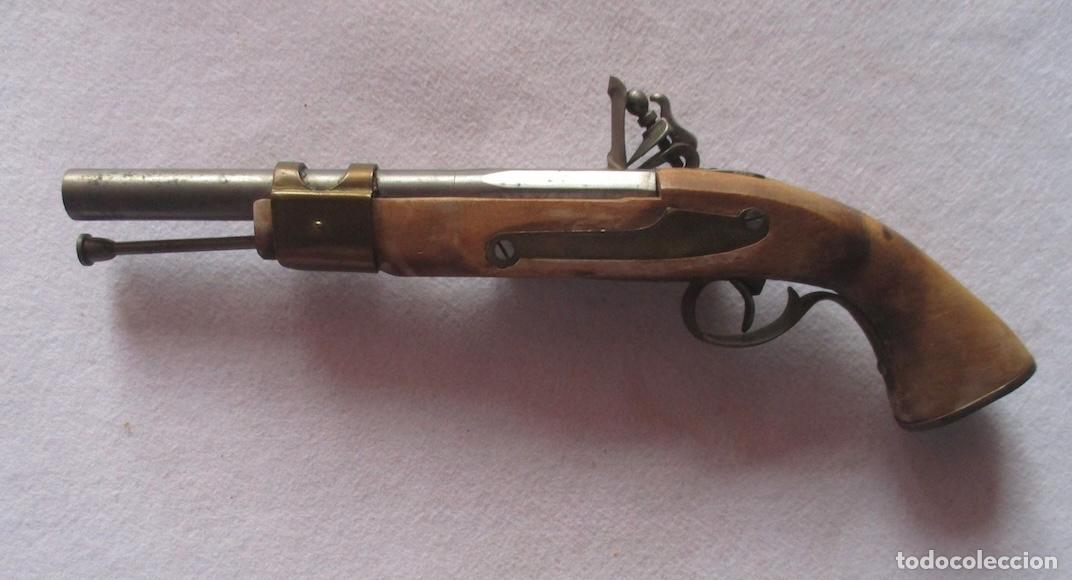 Militaria: PISTOLA DE CHISPA BRANDER - REPLICA - Foto 5