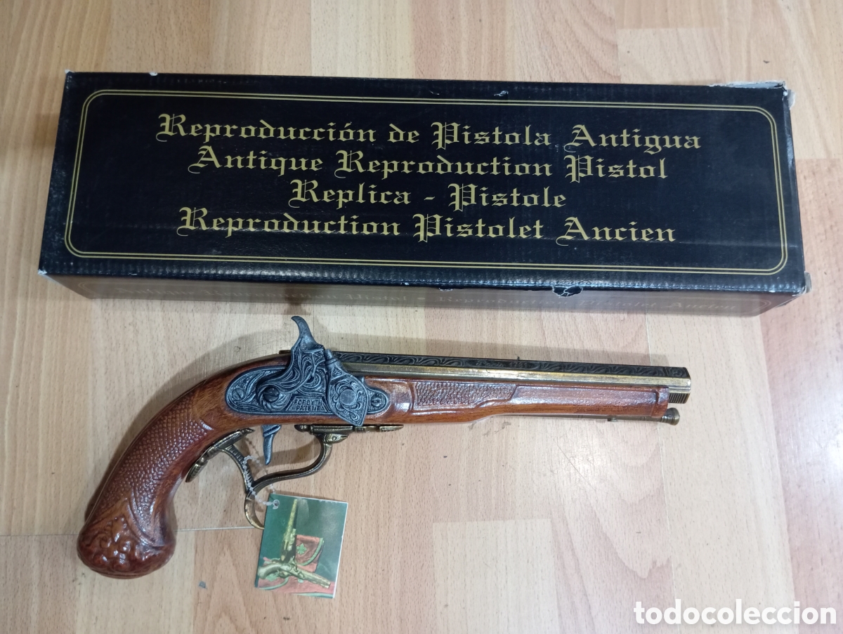 Militaria: Replica de pistola del siglo XVIII