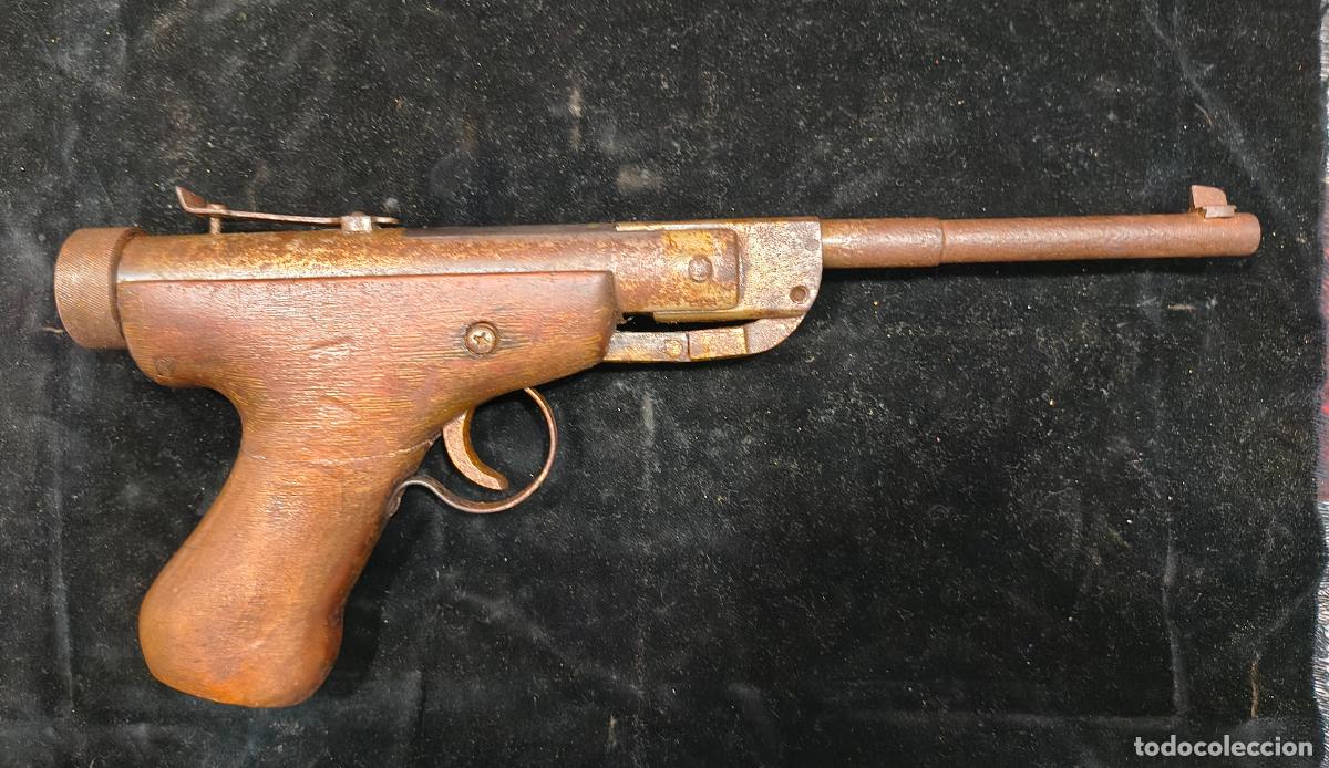 Militaria: Antigua de aire comprimido - Foto 2