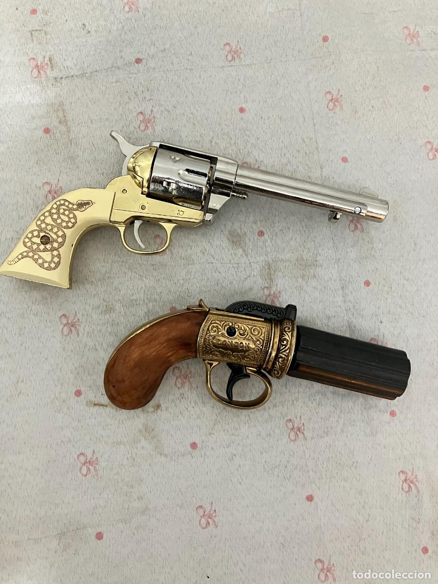 Militaria: LOTE COLT PEACEMAKER + PIMENTERO REPROS + MILITAR + ALTA CALIDAD + ENVIO INCLUIDO
