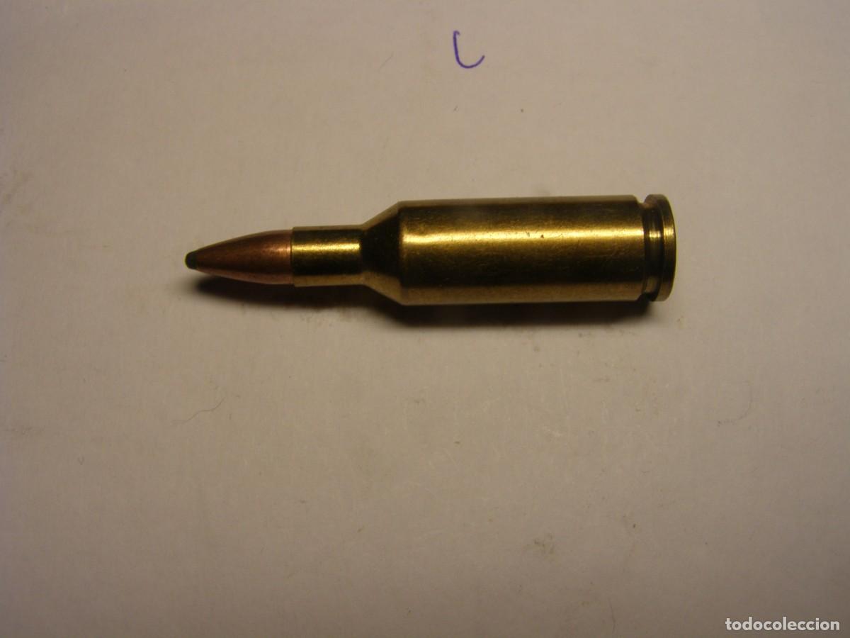 Militaria: Cartucho inerte calibre 22 PPC.