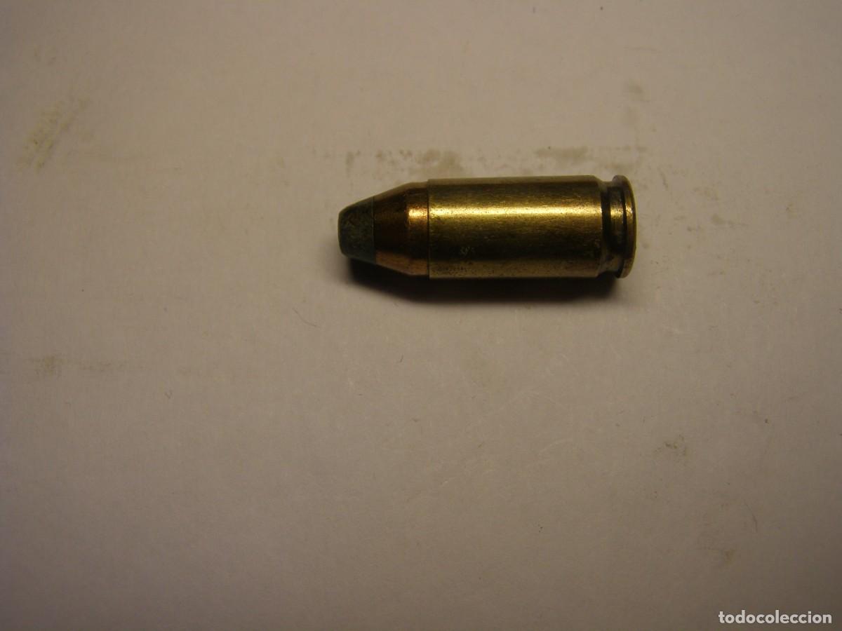 Militaria: Cartucho inerte calibre 9 Parabellum o Luger.