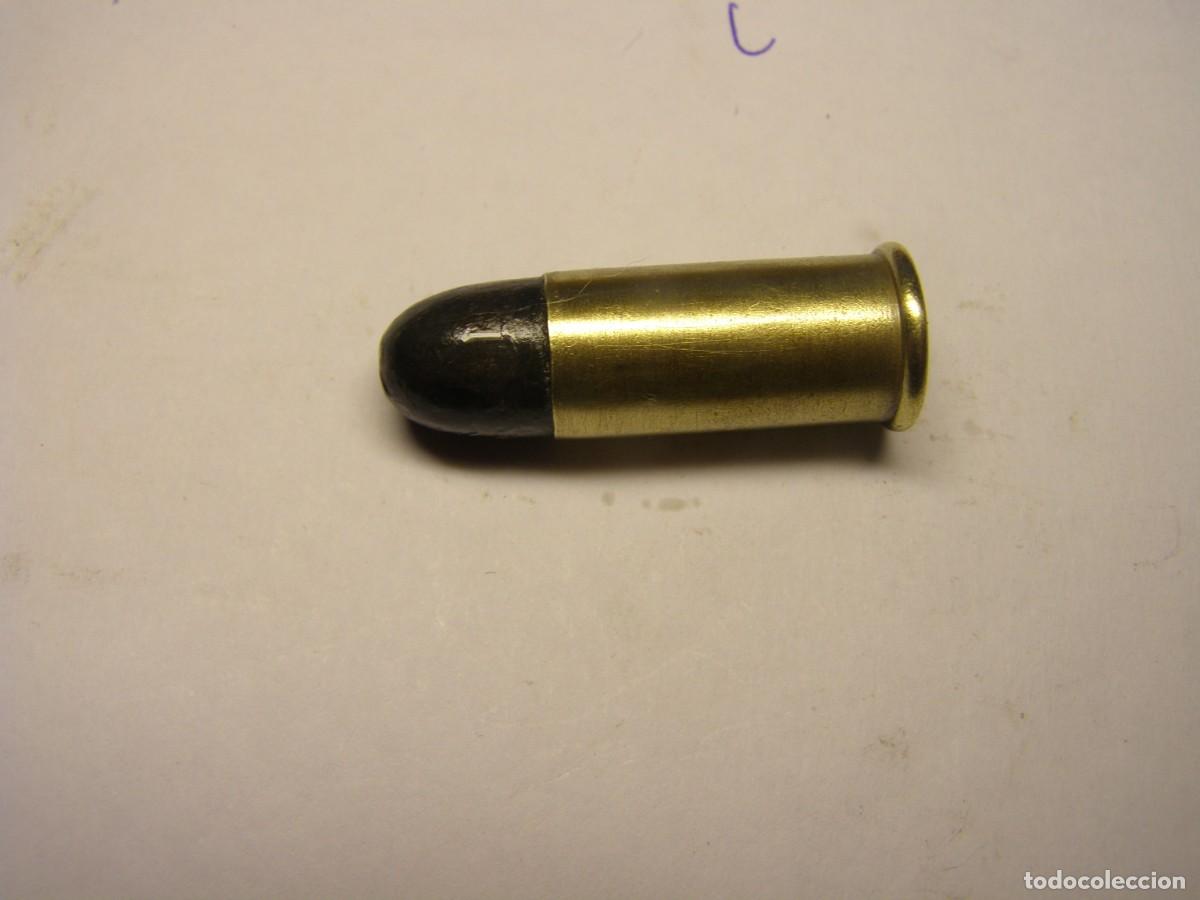 Militaria: Cartucho inerte calibre 11 x 24 Russian espa&ntilde;ol. De &eacute;poca.