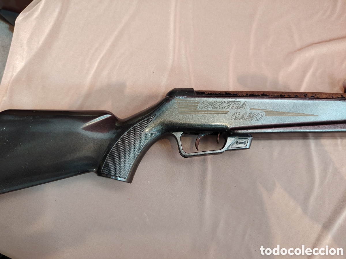Militaria: Bonita carabina de aire comprimido funciona