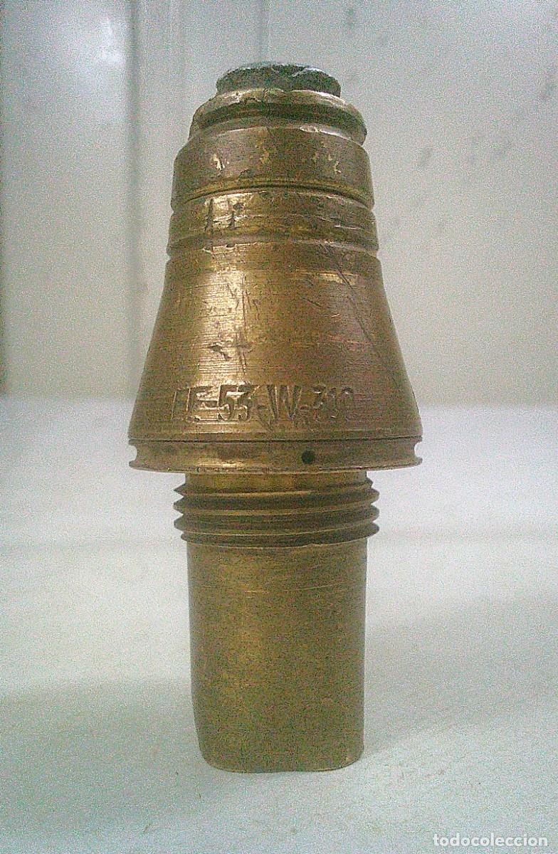 Militaria: ESPOLETA DE MORTERO ECIA 53 W-310 DE PERCUSION INSTANTANEA PARA MORTEROS DE 60, 81, 105 Y 120 MM