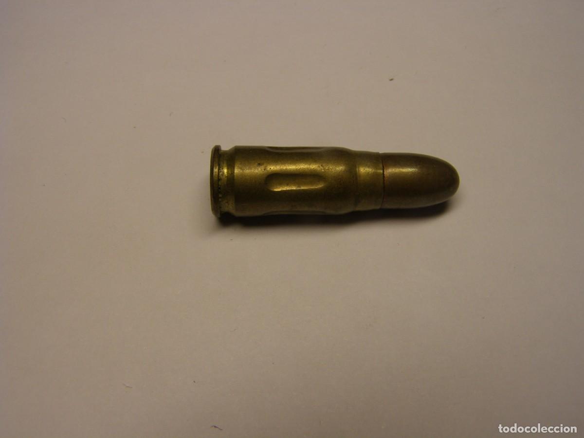 Militaria: Cartucho inerte, de instrucci&oacute;n, 7.62 Tokarev.