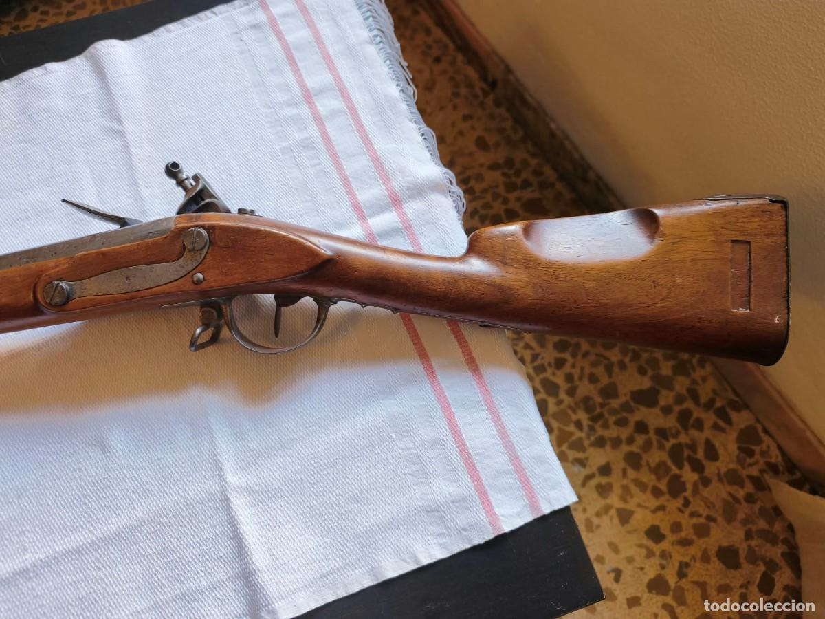 Militaria: Fusil largo a&ntilde;o 1827 aproximadamente