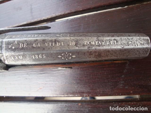 Militaria: PISTOLA DE AVANCARGA DE LA VDA.DE IZAGUIRRE