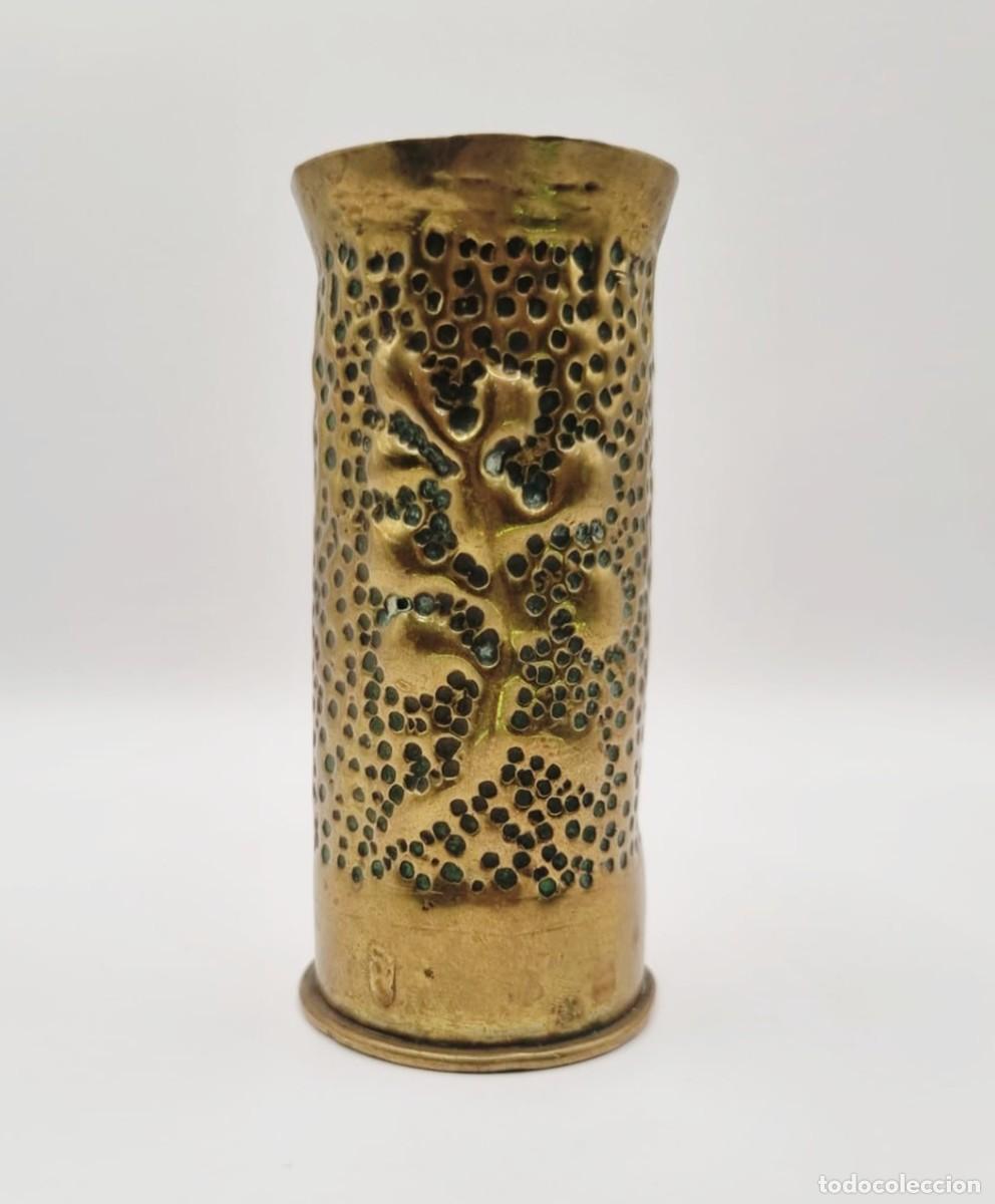 Militaria: CASQUILLO O VANINA DE PROYECTIL DE ARTILLERIA DE 37MM