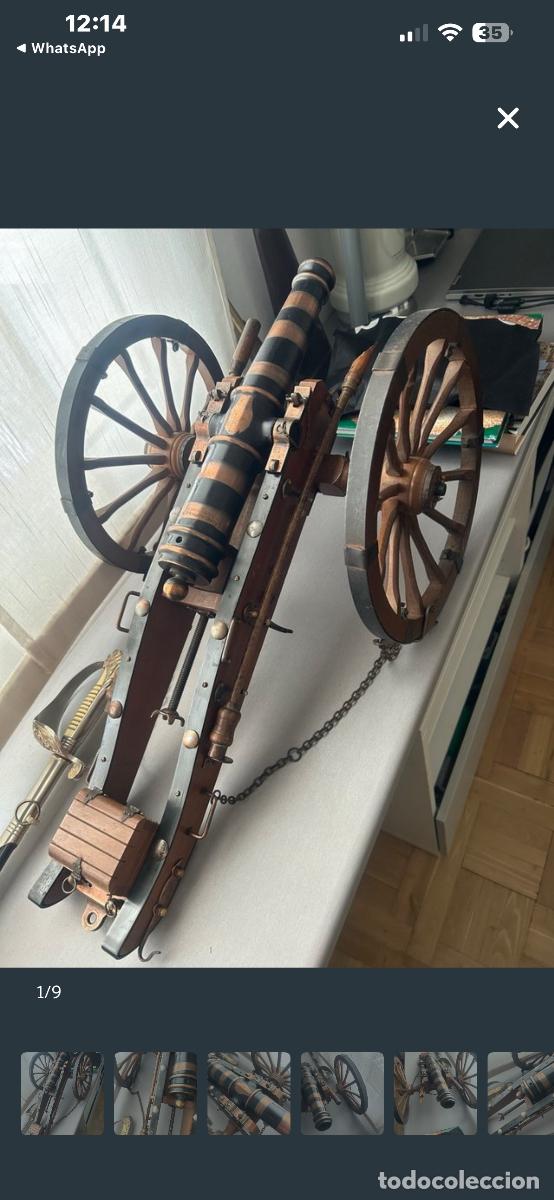 Militaria: Ca&ntilde;&oacute;n Dikar de avancarga