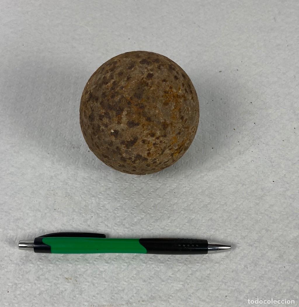 Militaria: Proyectil para ca&ntilde;&oacute;n de Avancarga del Siglo XVIII y XIX BOLA MACIZA 8,5