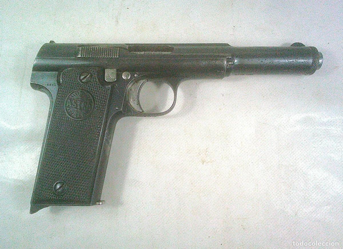 Militaria: PISTOLA ASTRA 400 MODELO 1921 9 MM LARGO CONTRATO MINISTERIO DEL EJERCITO 1922 CERTIFICADO BOPE 2026