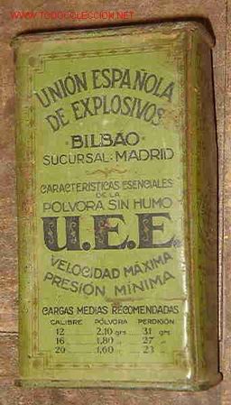 Militaria: Polvorera verde. - Foto 1