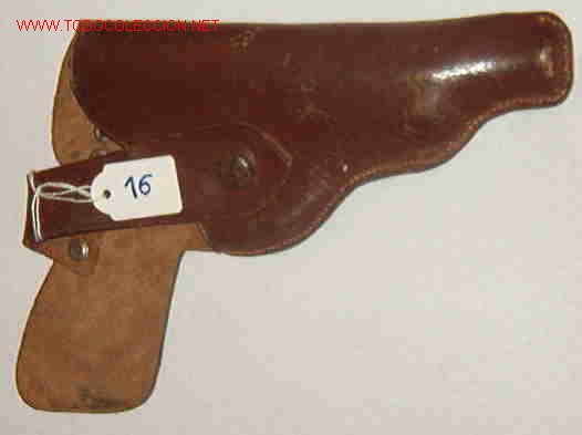 Militaria: Funda descubierta, 16 cms. - Foto 1