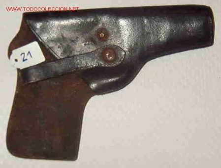 Militaria: Funda descubierta, 16 cms. - Foto 1