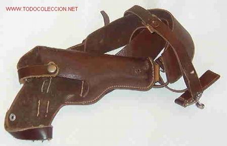 Militaria: Funda sobaquera, 15 cms. - Foto 1