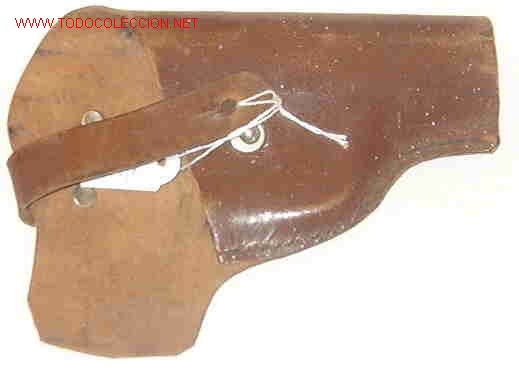 Militaria: Funda descubierta, casera, de 13 cms. - Foto 1