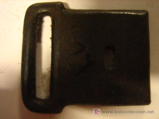 Militaria: Anilla de culata para correa de Mauser - Foto 1