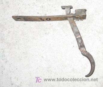 Militaria: Gatillo de arma antigua - Foto 1