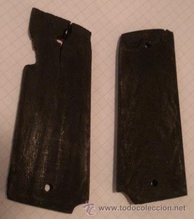 Militaria: Pareja de cachas Llama, 8 cms - Foto 2