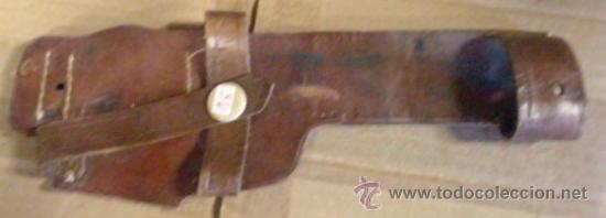 Militaria: Funda pistolera, de 21 cms, incompleta - Foto 1