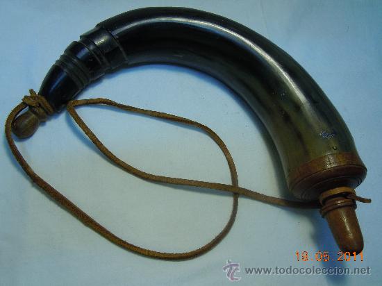 Militaria: POLVORERA DE ASTA - Foto 1