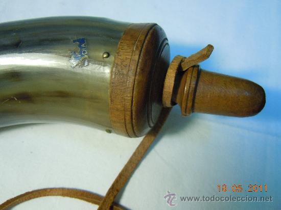 Militaria: POLVORERA DE ASTA - Foto 4