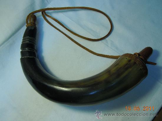 Militaria: POLVORERA DE ASTA - Foto 6