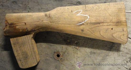 Militaria: Culata de OC, de madera. - Foto 1