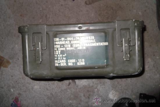 Militaria: CAJA DE MUNICION - Foto 1