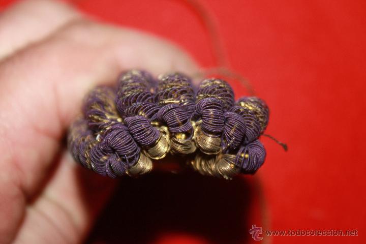 Militaria: BORLON PARA BICORNIO DE GENERAL DEL EJERCITO DE ALFONSO XII? - Foto 2