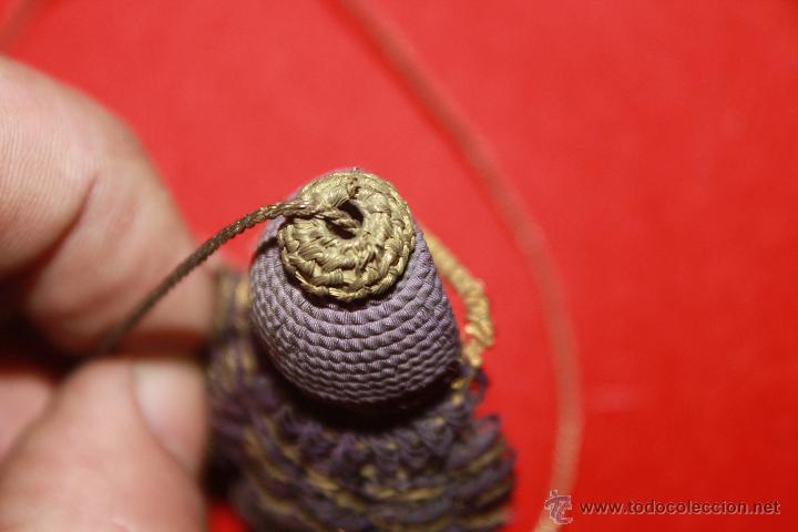 Militaria: BORLON PARA BICORNIO DE GENERAL DEL EJERCITO DE ALFONSO XII? - Foto 3