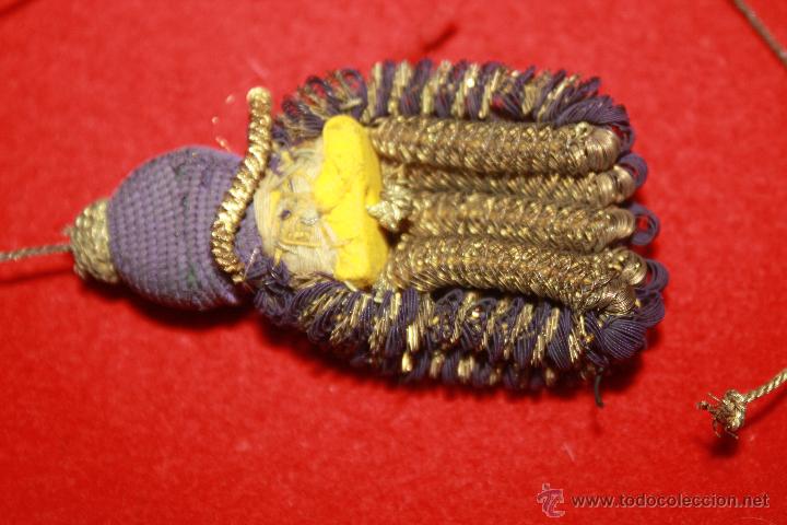 Militaria: BORLON PARA BICORNIO DE GENERAL DEL EJERCITO DE ALFONSO XII? - Foto 4