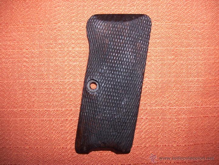 Militaria: Cacha Derecha Astra 300 Madera - Foto 1