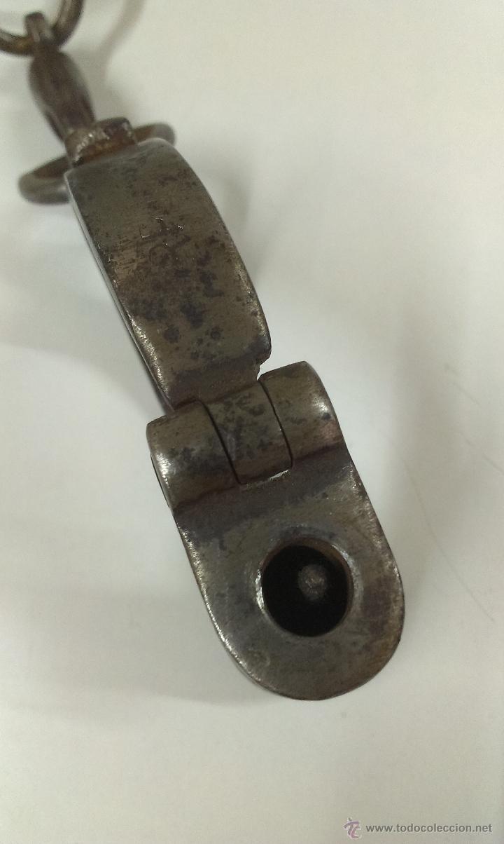 Militaria: ANTIGUOS GRILLETES - Foto 4