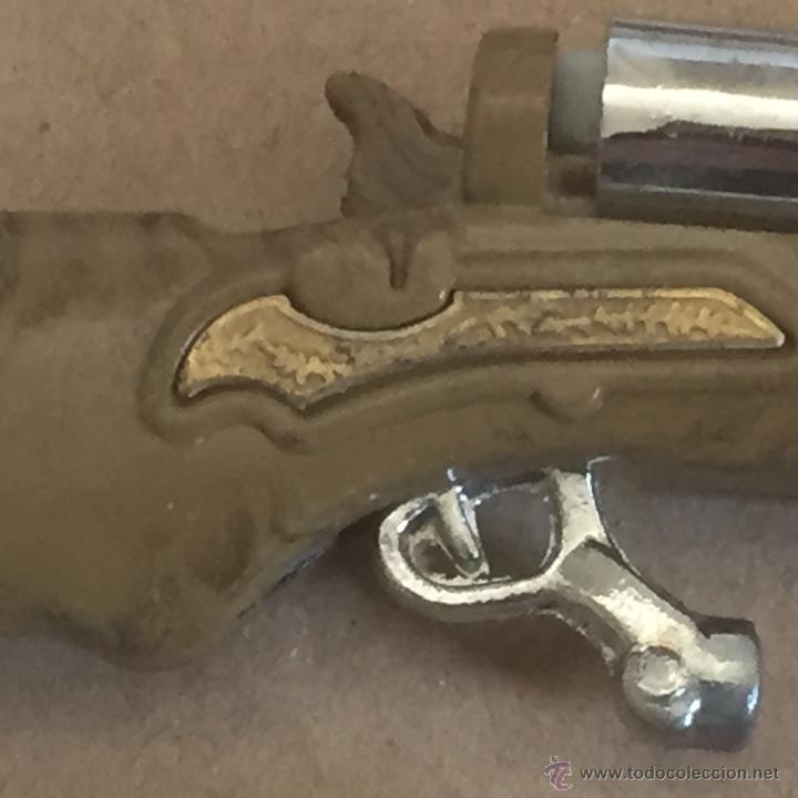 Militaria: CUADRO CON DOS ESCOPETAS MECHERO - Foto 2