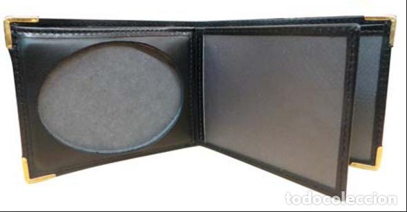 Militaria: CARTERA CON PLACA DE ESTRELLA DE LA VIDA - Foto 2
