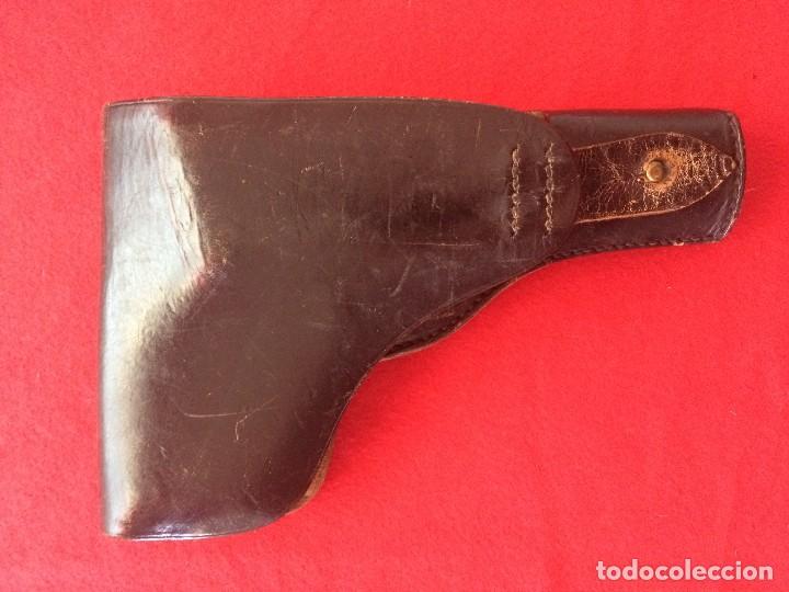 Militaria: funda cuero star 9 largo - Foto 1