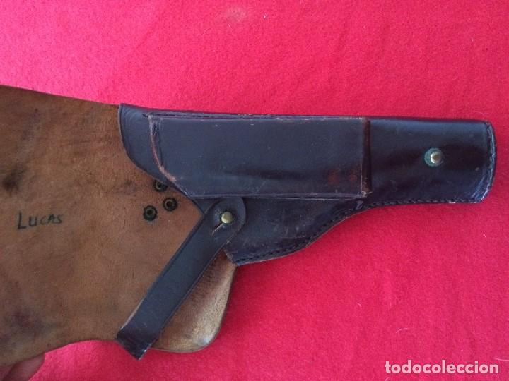 Militaria: funda cuero star 9 largo - Foto 3