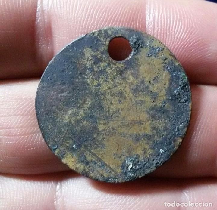 Militaria: placa identificativa de trinchera - Foto 2
