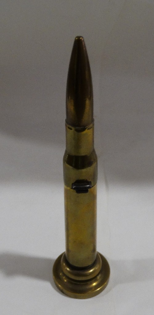 Militaria: MECHERO ADAPTADO CON UNA BALA. - Foto 4