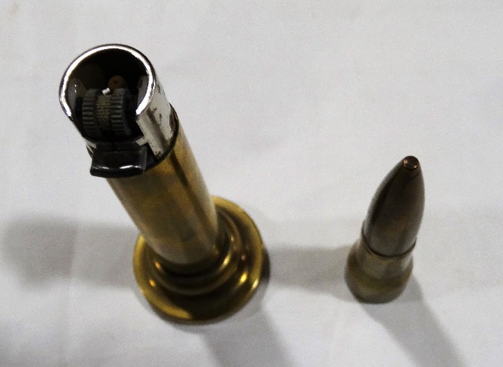Militaria: MECHERO ADAPTADO CON UNA BALA. - Foto 6