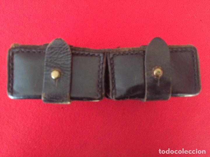 Militaria: cartuchera mauser doble - Foto 3