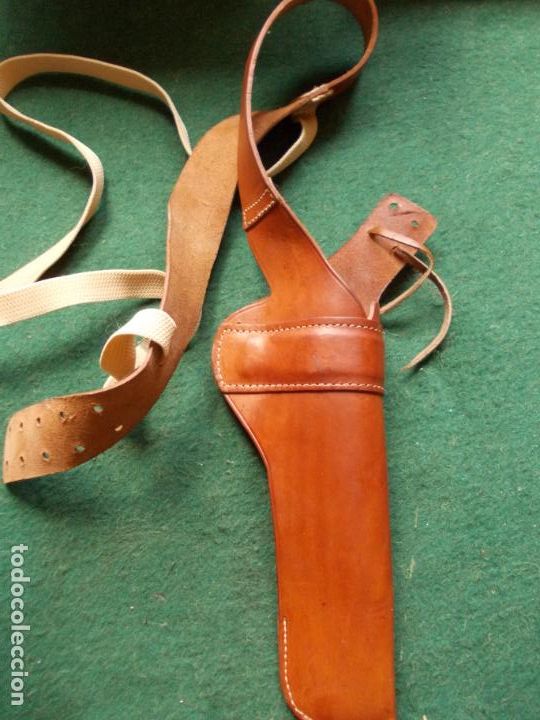 Militaria: FUNDA MARCA LLAMA PARA LLEVAR EN INTERIOR - Foto 1
