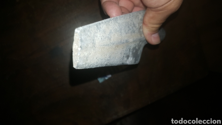 Militaria: punta de lanza de metal - Foto 4