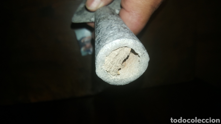 Militaria: punta de lanza de metal - Foto 3