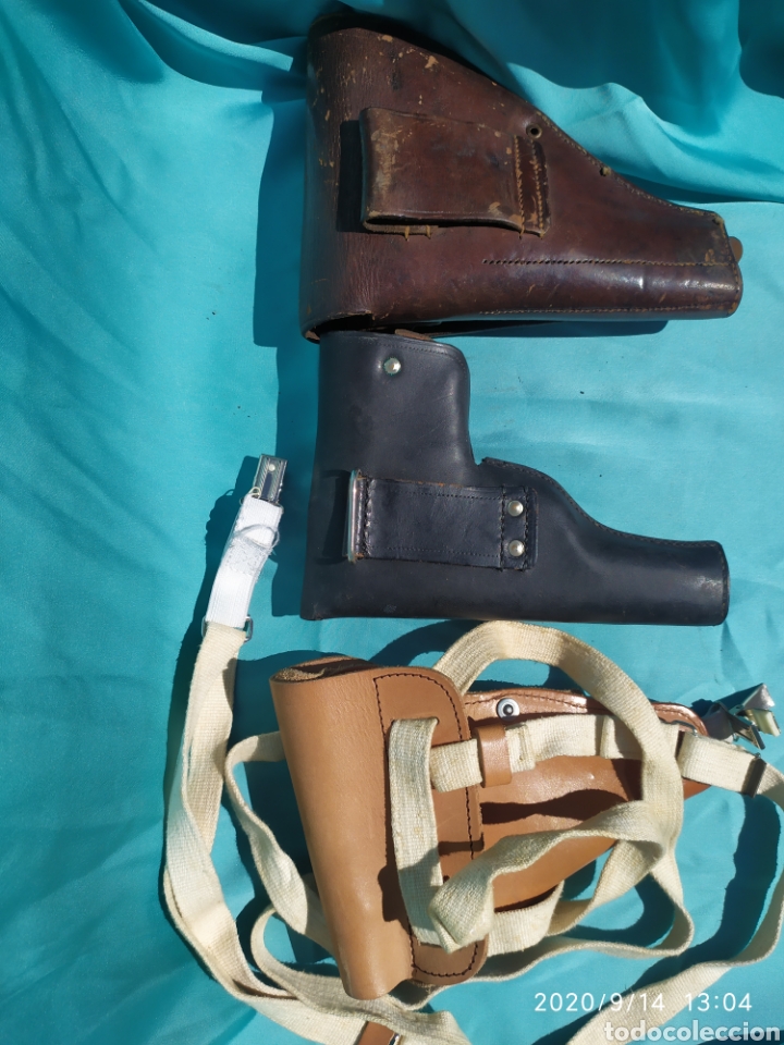 Militaria: LOTE 4 PISTOLERAS - Foto 4