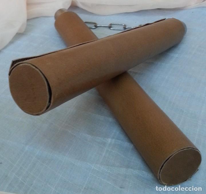 Militaria: Nunchakus de decoraci&oacute;n. - Foto 2