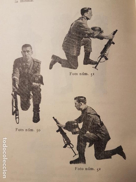 Militaria: MANEJO DE ARMA SUBFUSIL APÉNDICE REGLAMENTOS TÁCTICOS EJÉRCITO ESPAÑOL 1963 - Foto 4 - 263902320