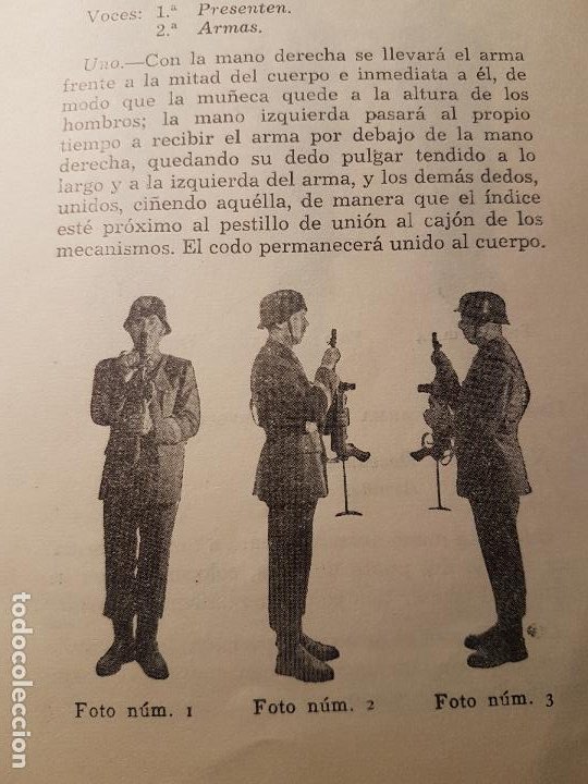 Militaria: MANEJO DE ARMA SUBFUSIL APÉNDICE REGLAMENTOS TÁCTICOS EJÉRCITO ESPAÑOL 1963 - Foto 5 - 263902320